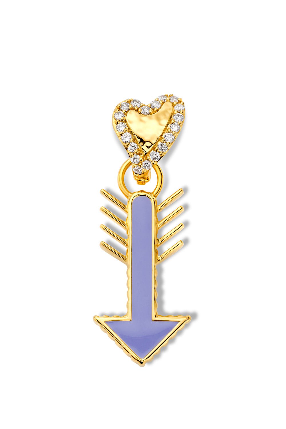 BUDDHA MAMA-Arrow Pendant-YELLOW GOLD