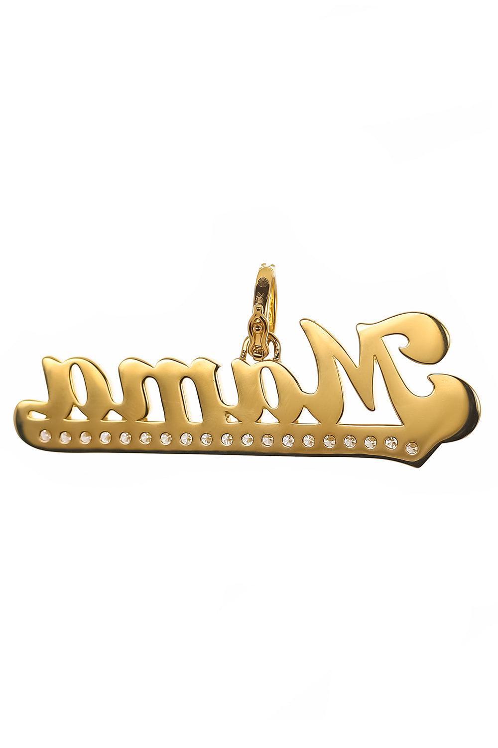 Groovy Diamond Mama Pendant-YELLOW GOLD-JEWELRYFINE JEWELPENDANT-BUDDHA MAMA