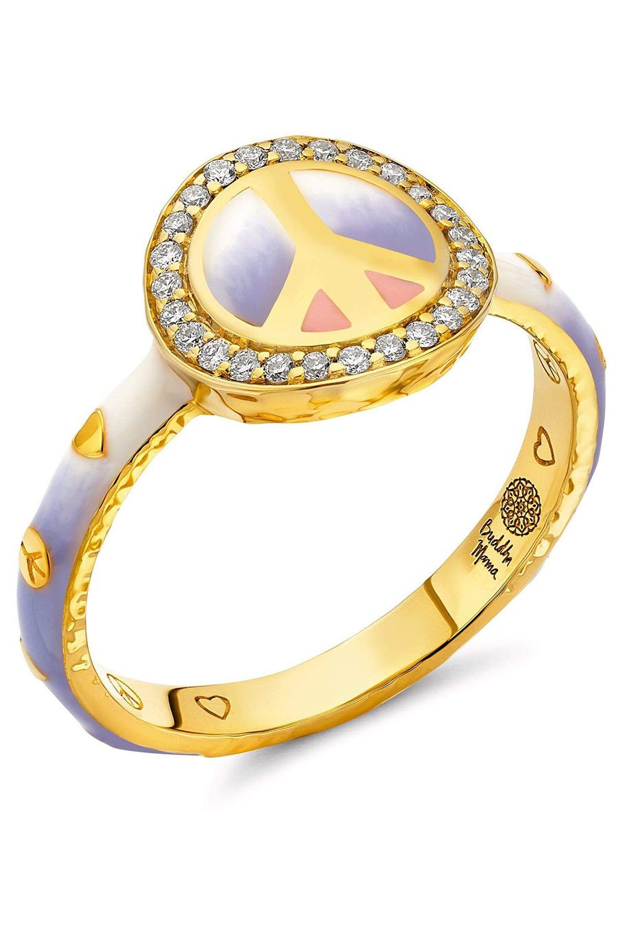 BUDDHA MAMA-Ombre Peace Ring-