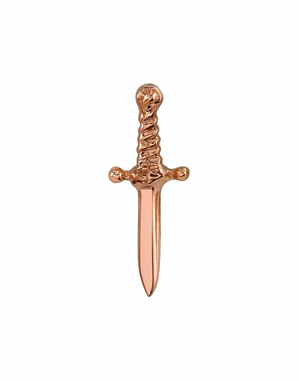 BVLA-Rose Gold Slasher Dagger Pin-ROSE GOLD