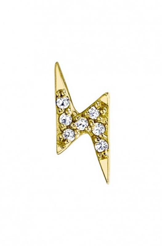 BVLA-Diamond Lighting Bolt-YELLOW GOLD