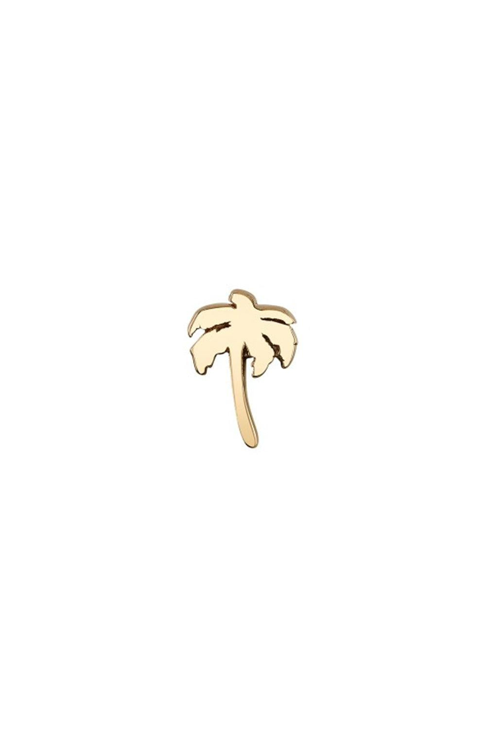 Palm Tree Ear Pin-YELLOW GOLD-JEWELRYFINE JEWELPIERCING-BVLA
