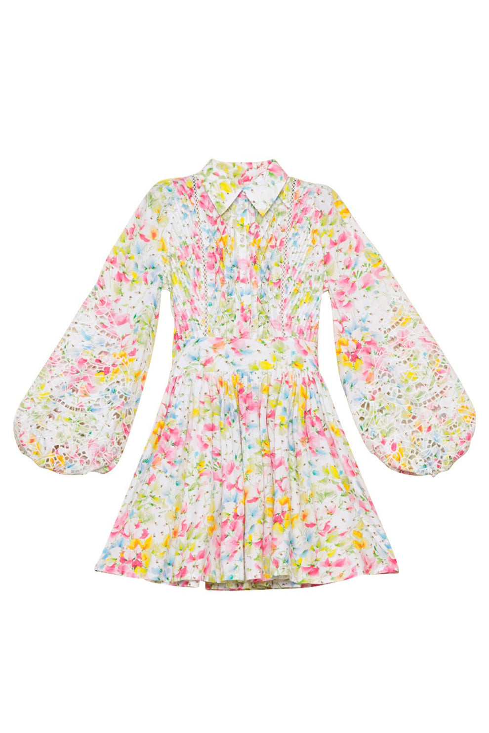 Blouson Sleeve Floral Dress | BYTIMO  Marissa Collections