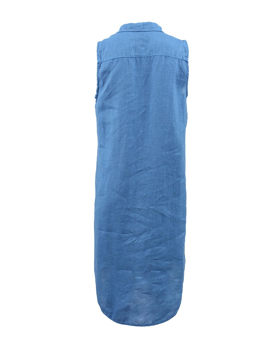 C P SHADES-Mara Linen Button Down Dress-