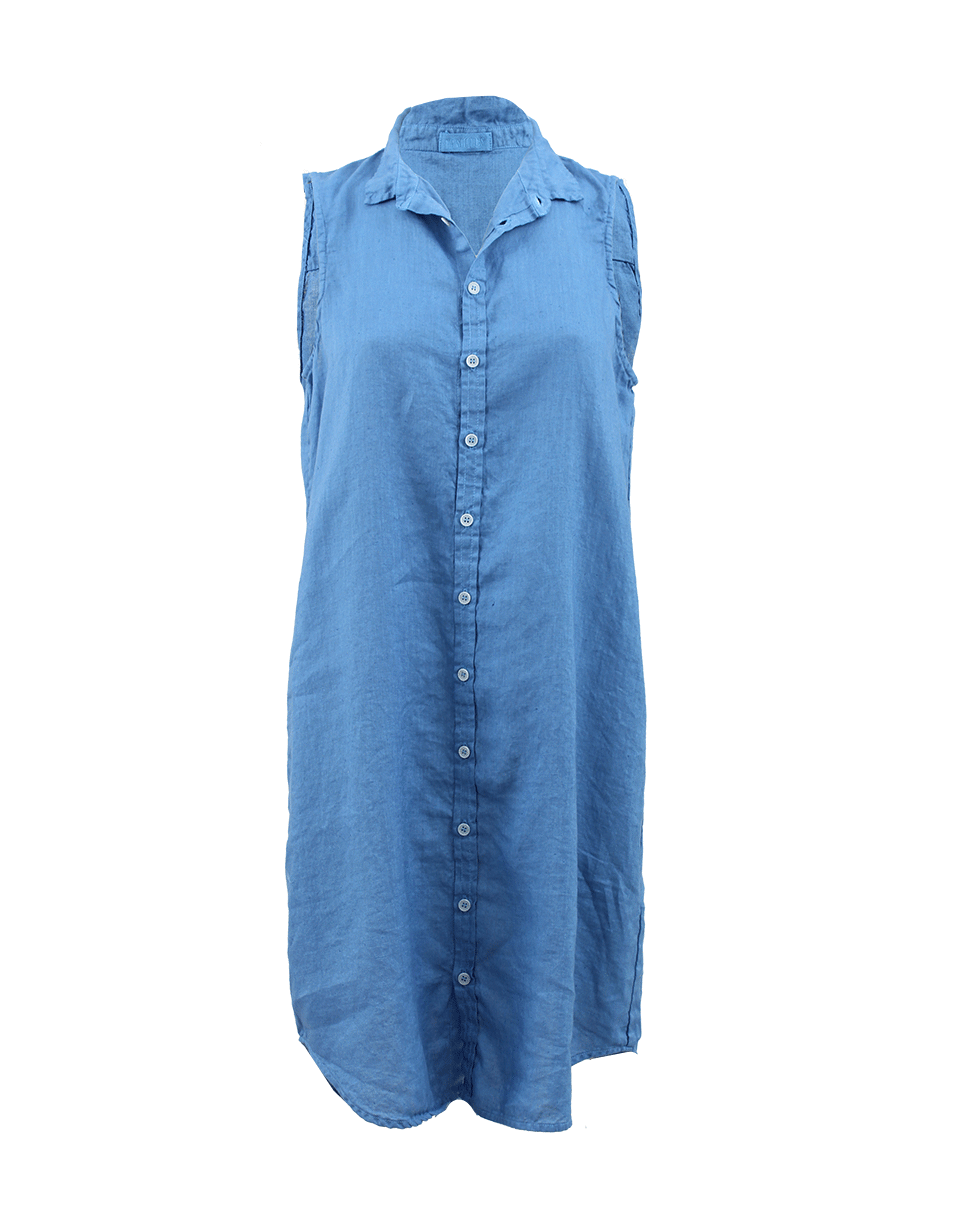 C P SHADES-Mara Linen Button Down Dress-