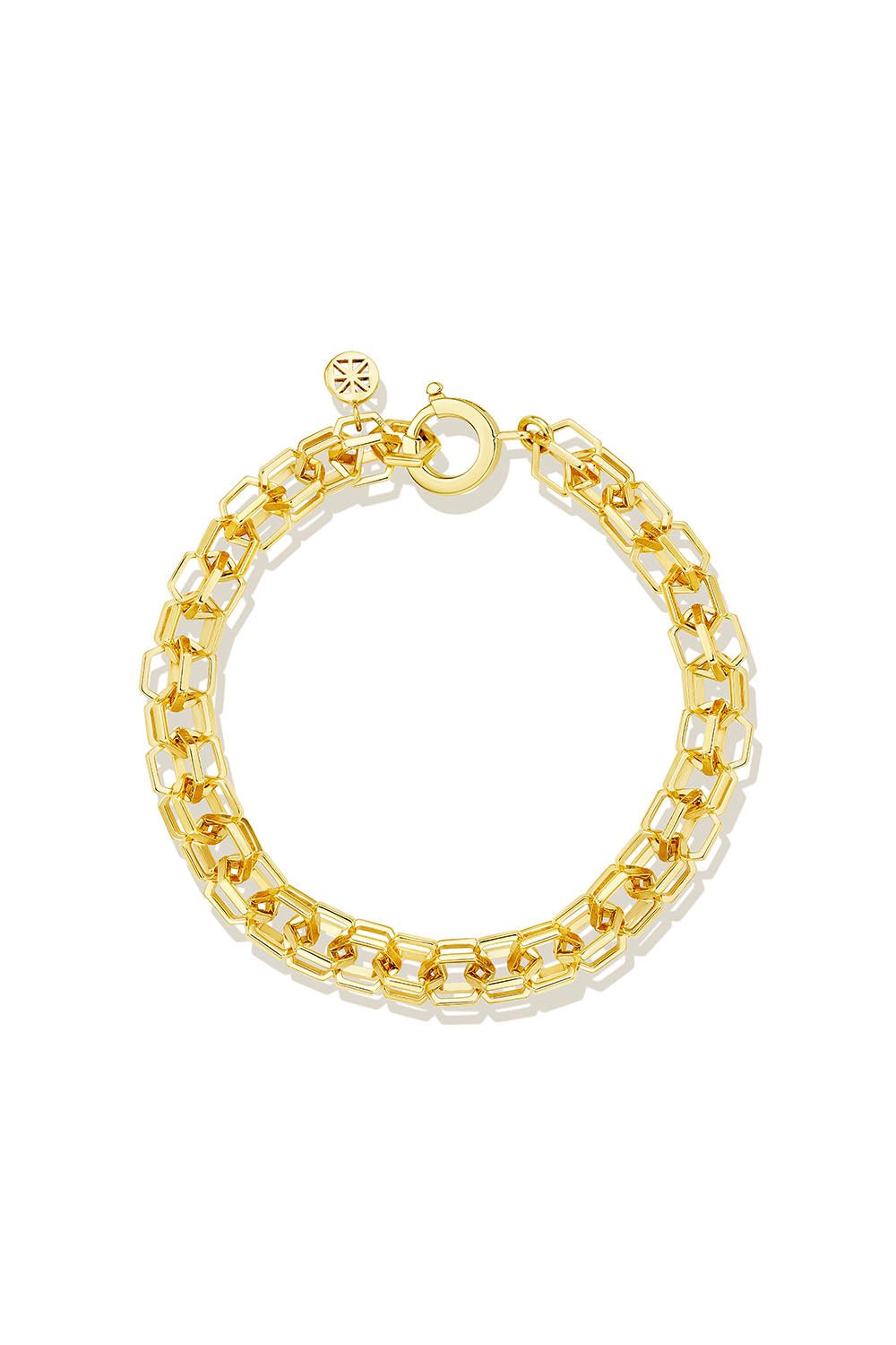 CADAR-B Home Chain Link Bracelet-YELLOW GOLD