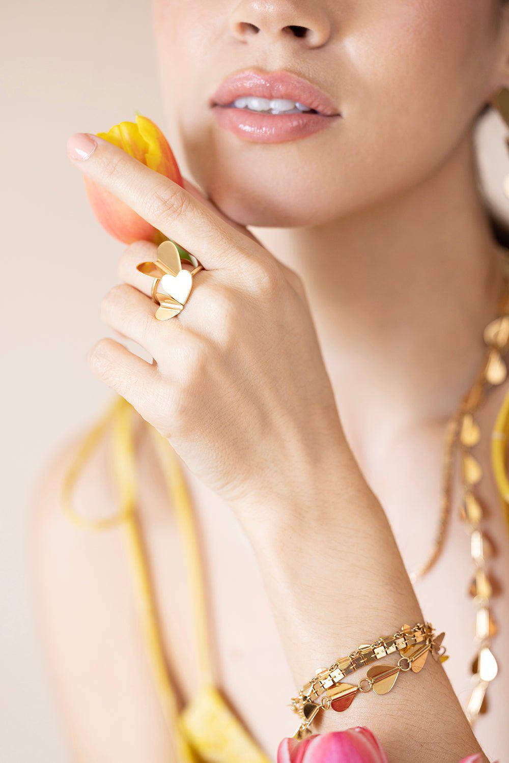 CADAR-Foundation Chain Bracelet-YELLOW GOLD