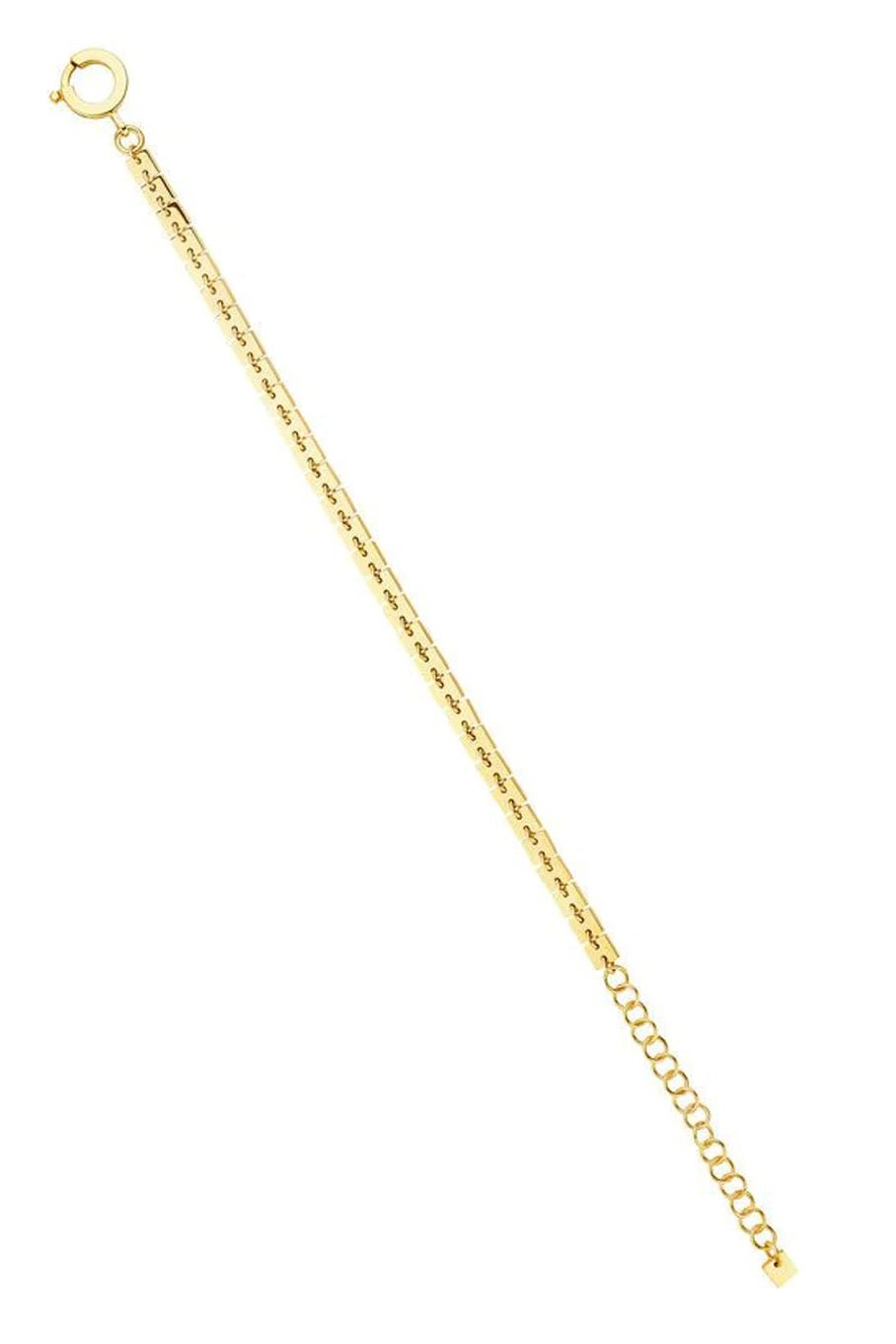 CADAR-Foundation Chain Bracelet-YELLOW GOLD