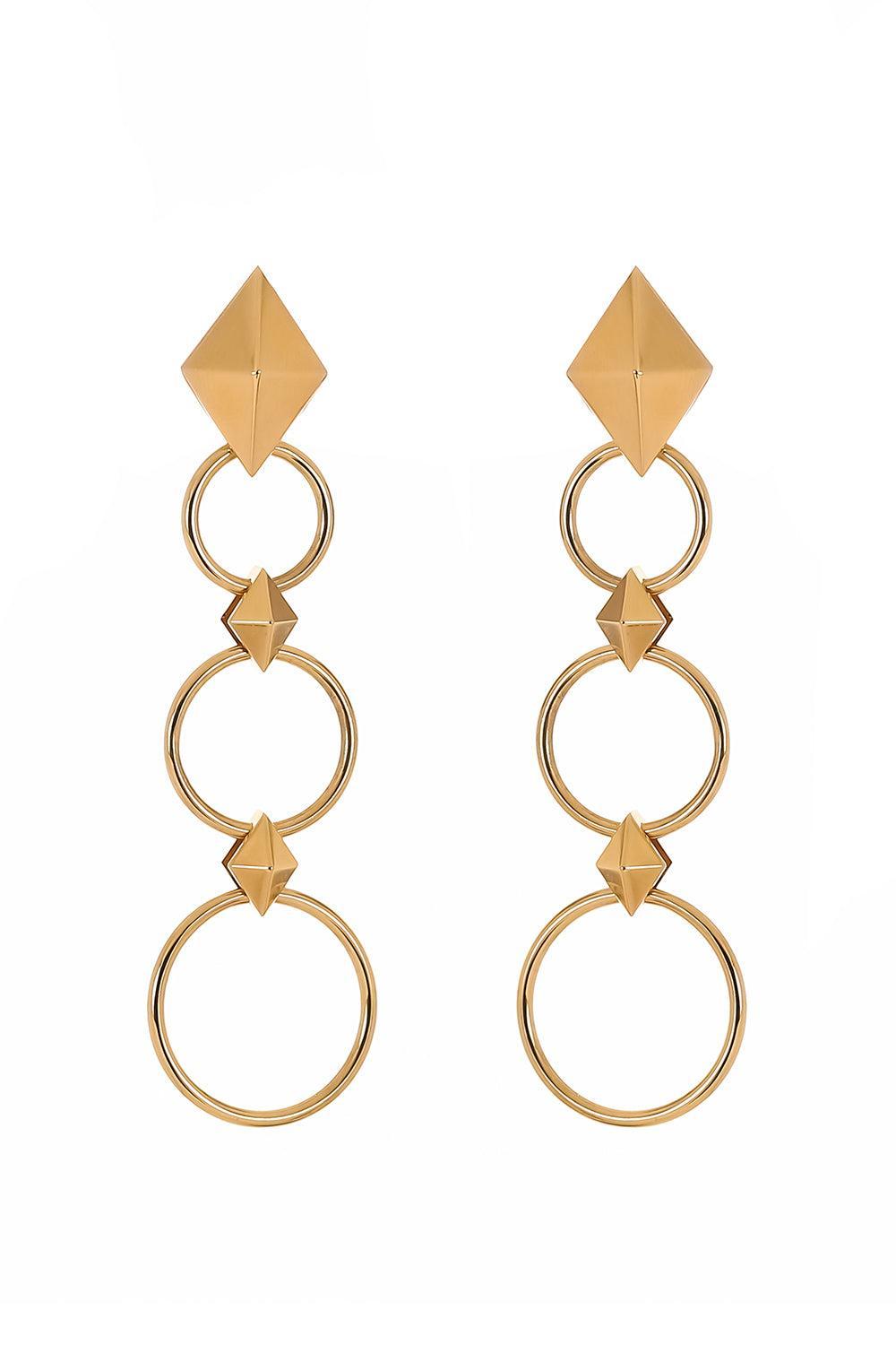 Python Long Drop Earrings | CADAR – Marissa Collections