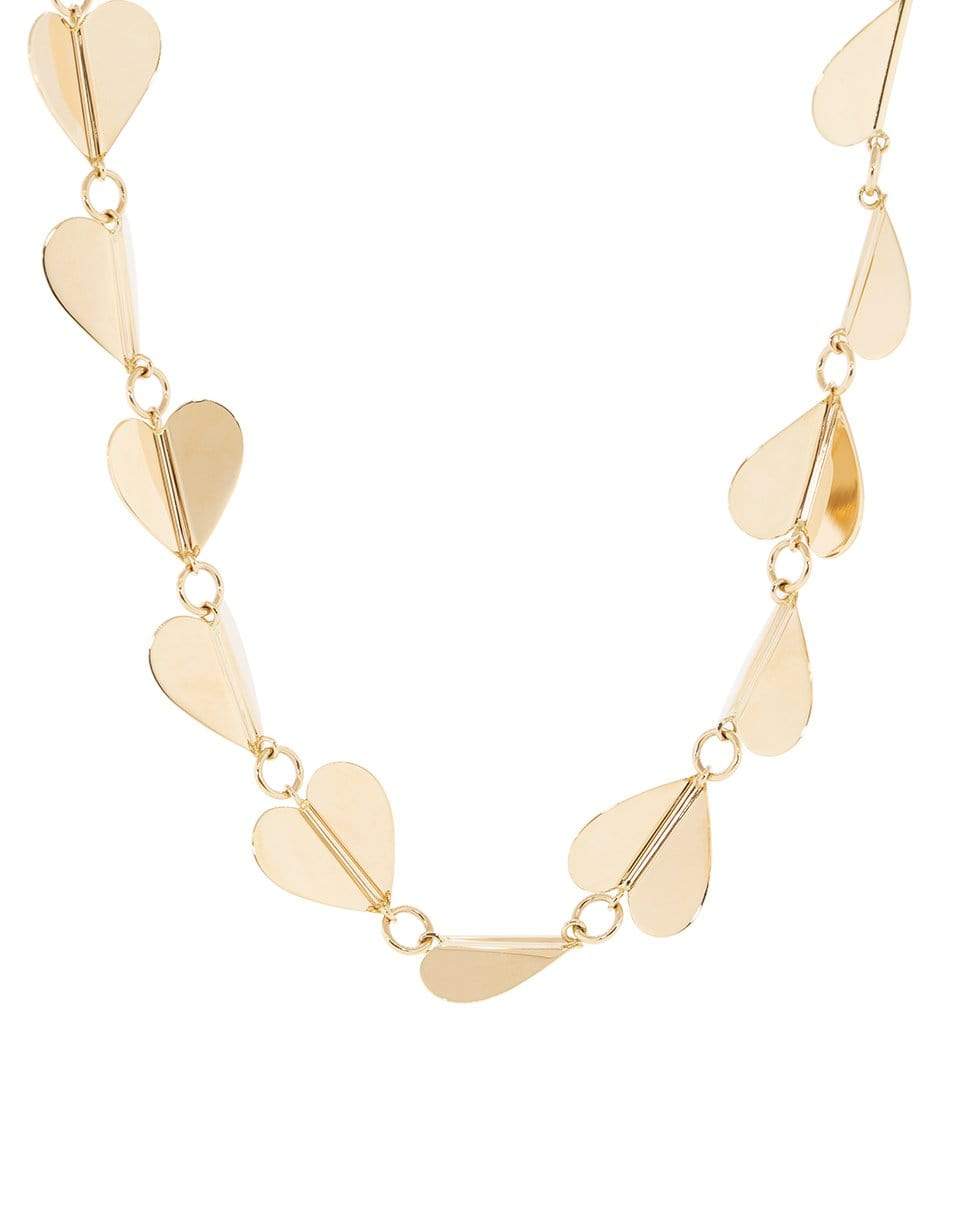 CADAR-Large Wings of Love Necklace-ROSE GOLD