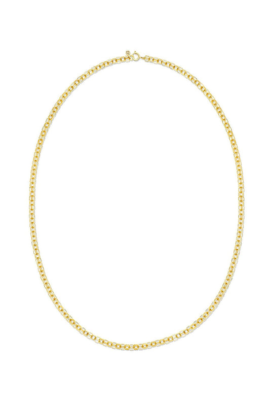 CADAR-B Home Long Link Necklace-YELLOW GOLD