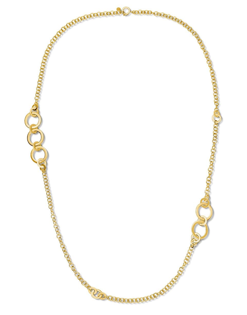 CADAR-Diamond Solo Link Necklace-YELLOW GOLD