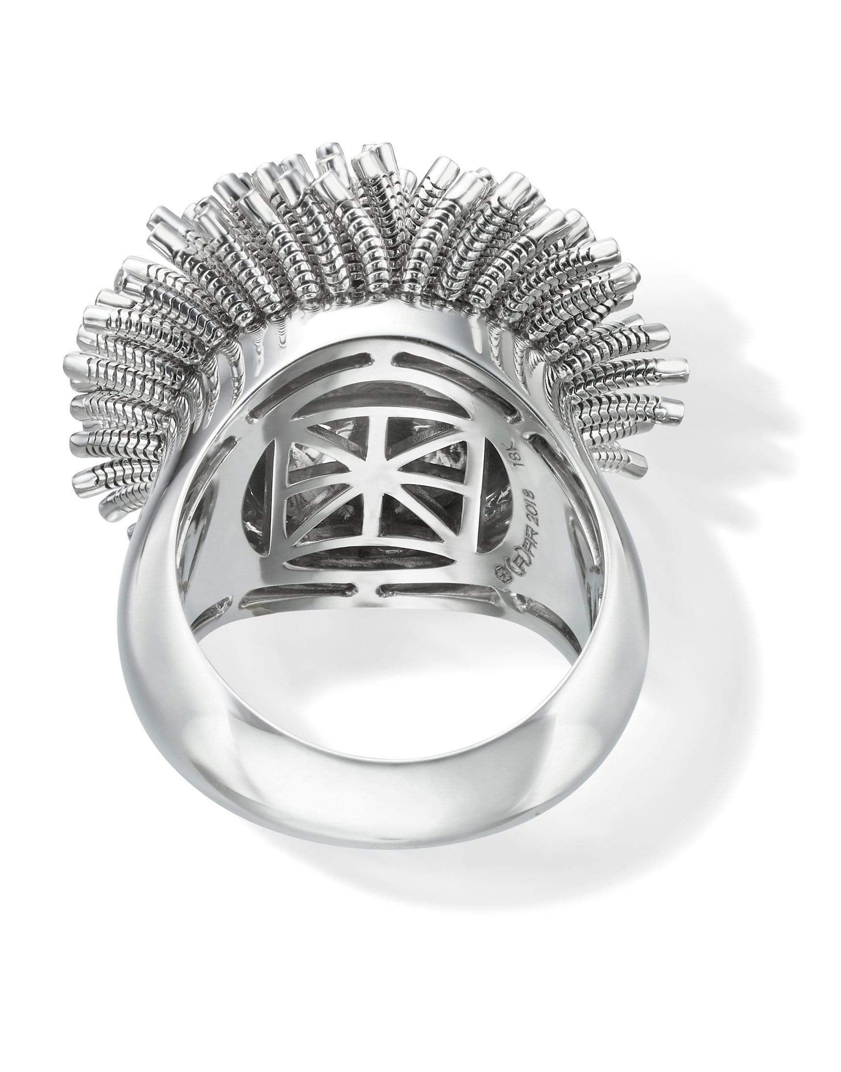 CADAR-Fur Ring-WHITE GOLD