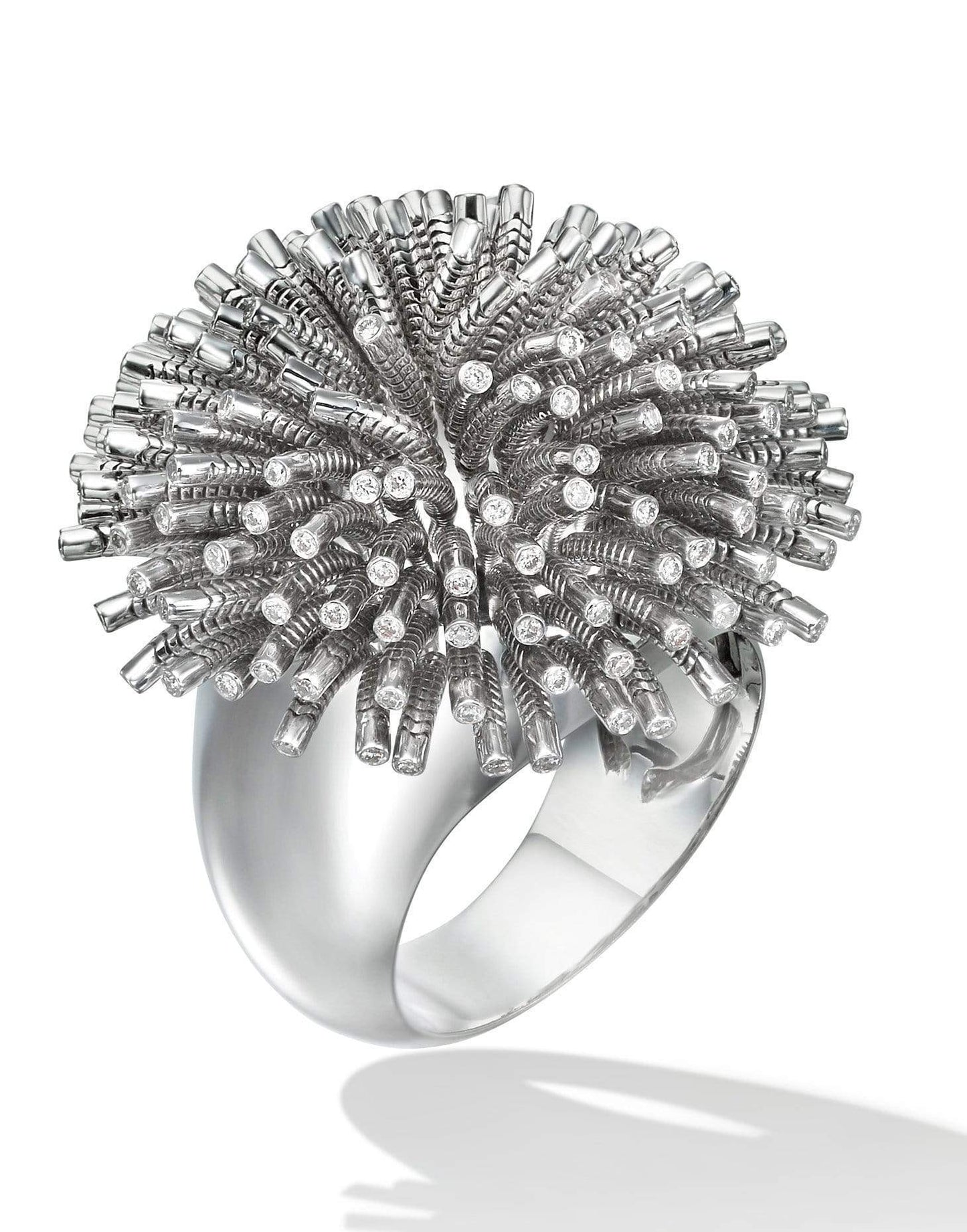 CADAR-Fur Ring-WHITE GOLD