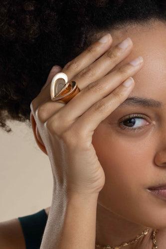 Endless Cocktail Ring-YELLOW GOLD-8-JEWELRYFINE JEWELRING-CADAR