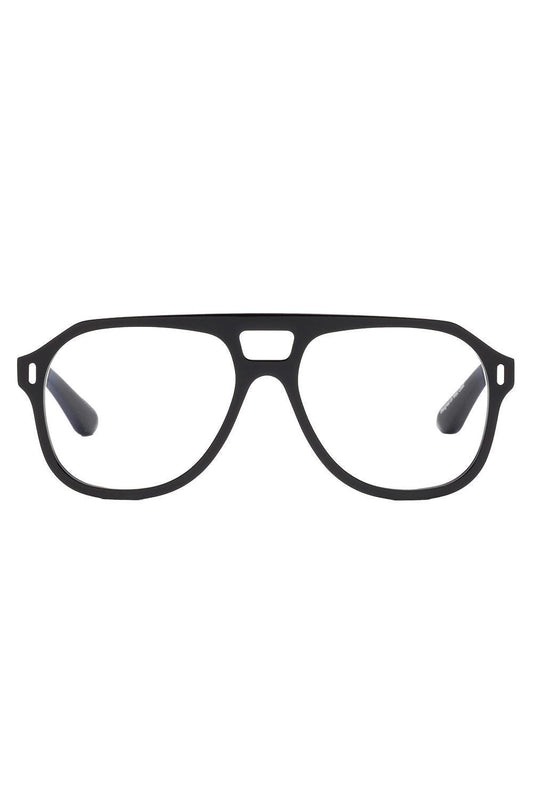 Root Cause Analysis Reading Glasses - Gloss Black-BLACK-0-ACCESSORIEEYEWEAR-CADDIS