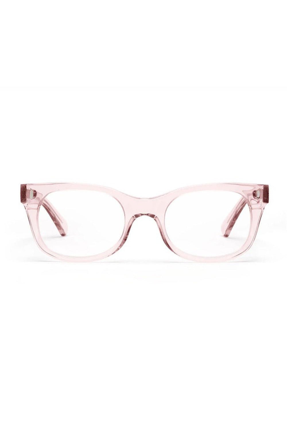 Bixby Reading Glasses - Clear Pink