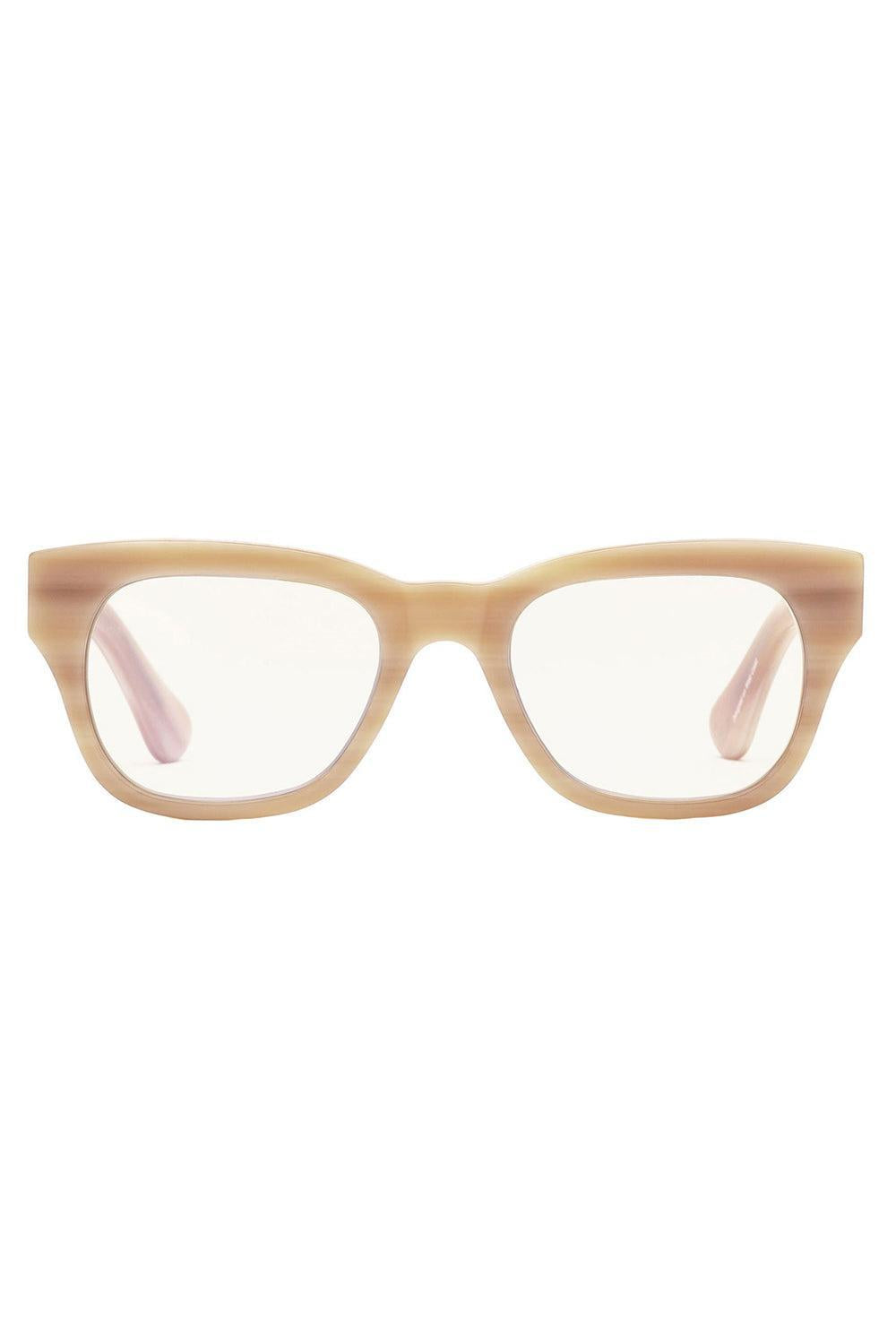Miklos Reading Glasses - Polished Bone-CREAM-0-ACCESSORIEEYEWEAR-CADDIS