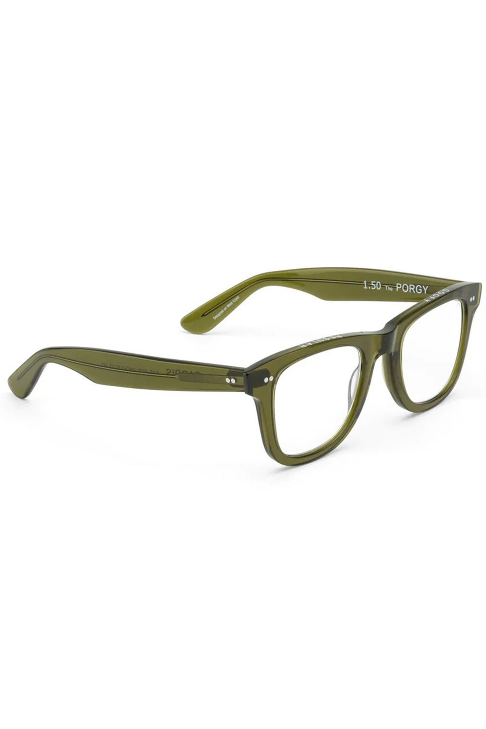 CADDIS-Porgy Backstage Reading Glasses - Heritage Green-