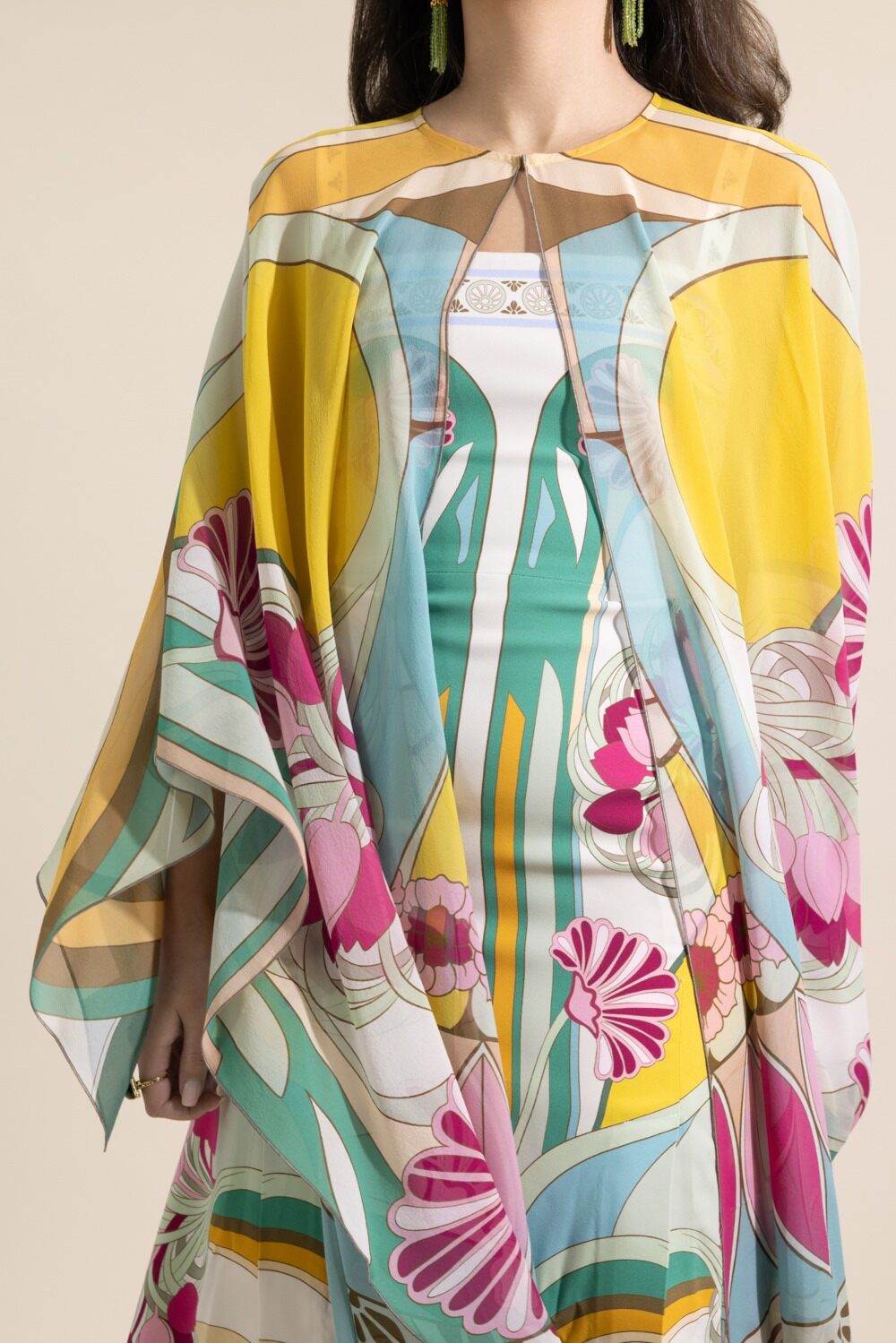 Maria Cape-FLORAL-O/S-CLOTHINGTOPBLOUSE-LA DOUBLEJ