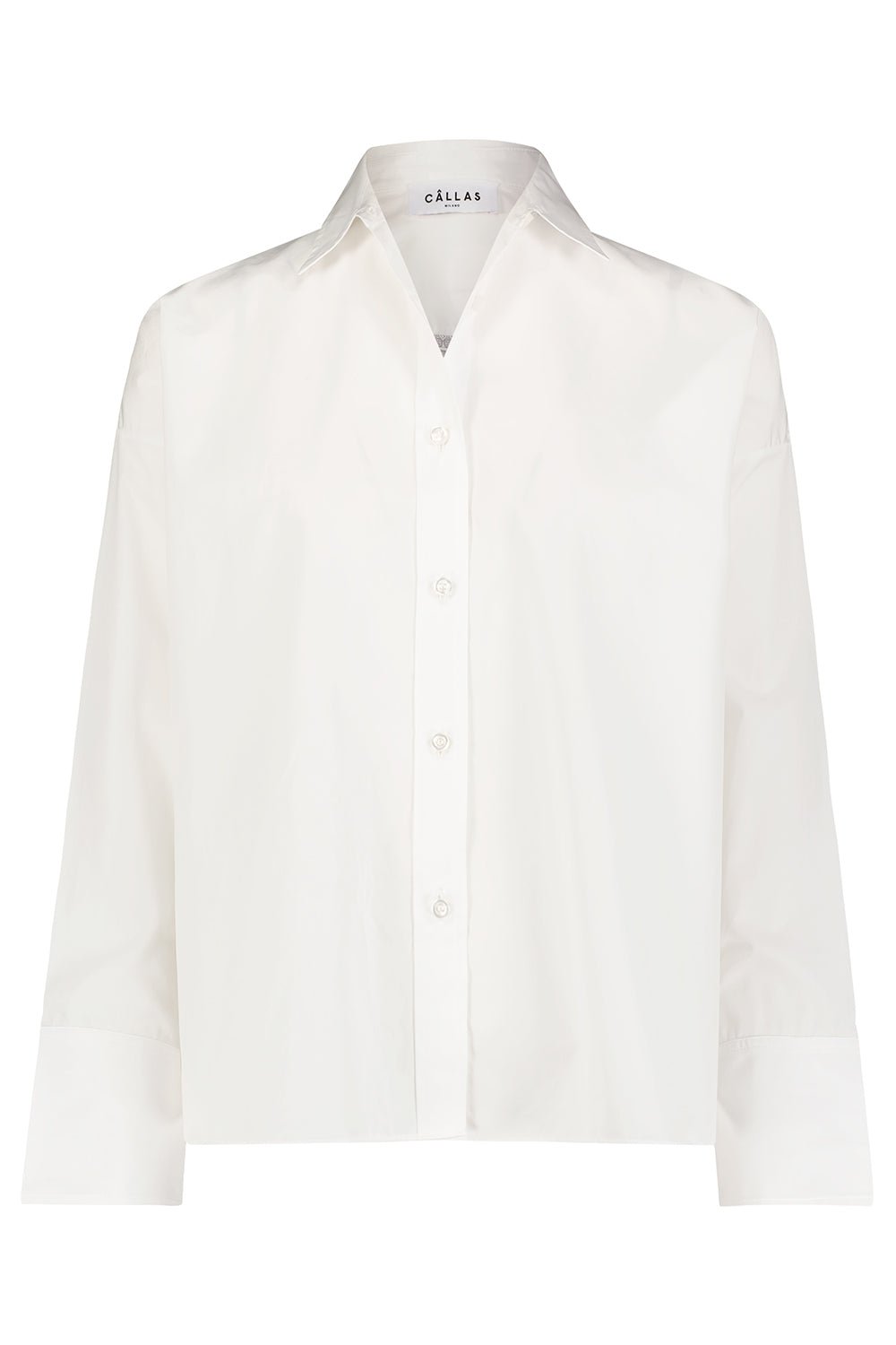 CALLAS MILANO-Sirene Shirt - White-
