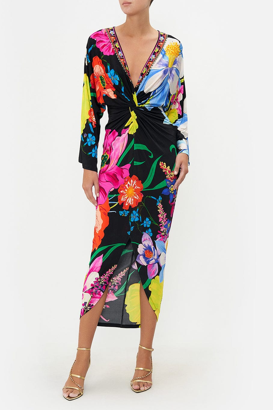 CAMILLA-Front Twist Dress-