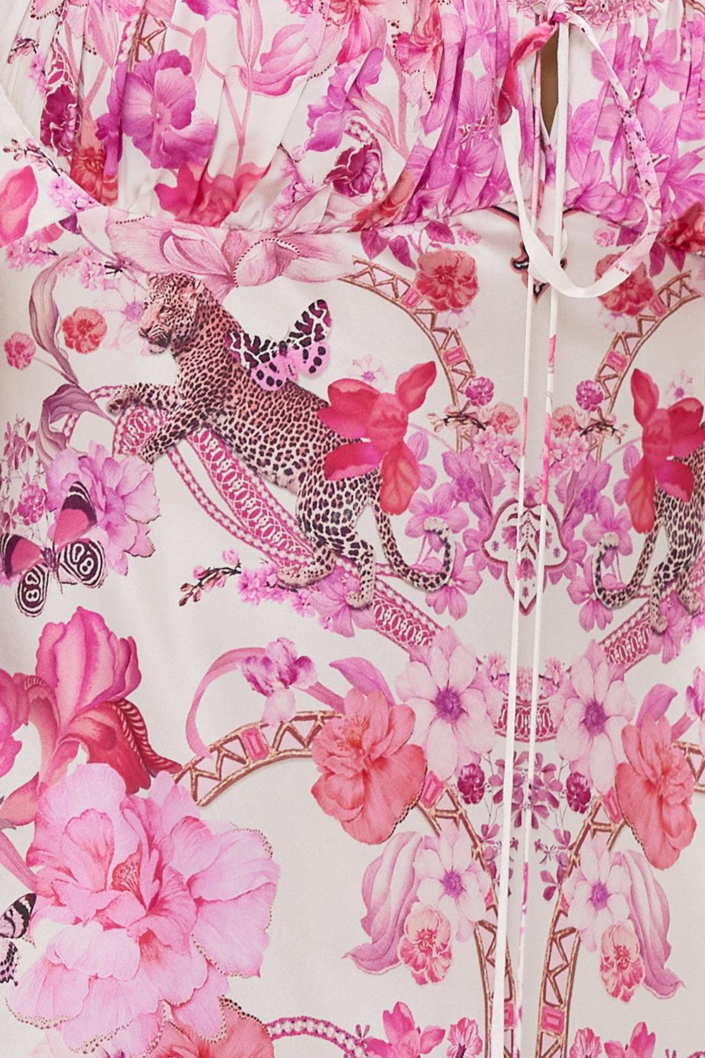 GATHERED BODICE BIAS DRESS-BOTANOVL-XS-CLOTHINGDRESSCASUAL-CAMILLA