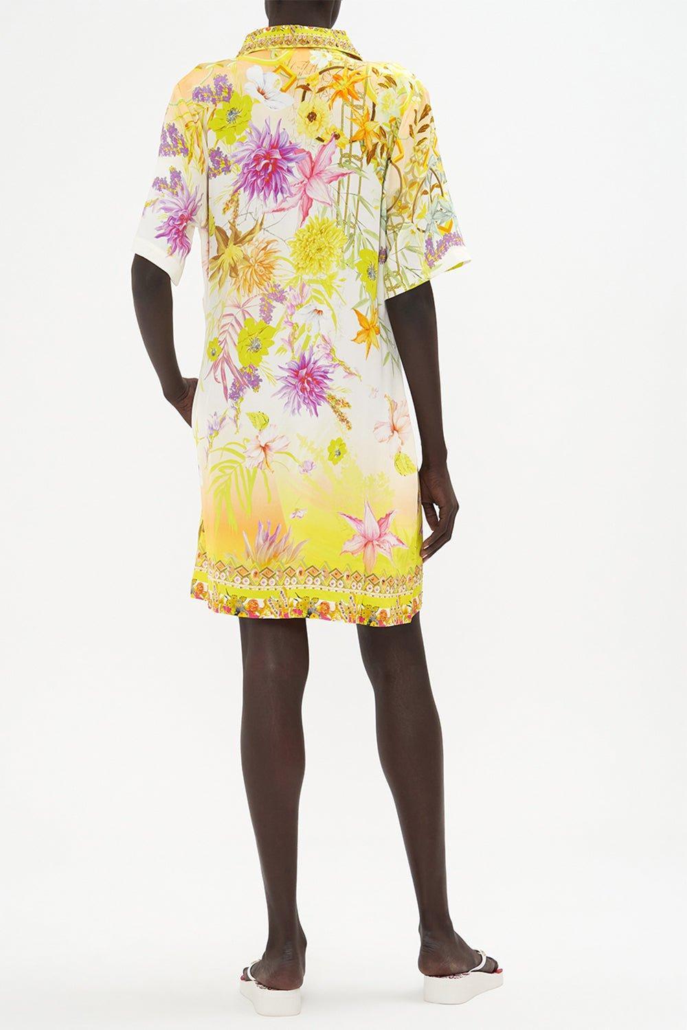 CAMILLA-Short Sleeve Mini Dress-