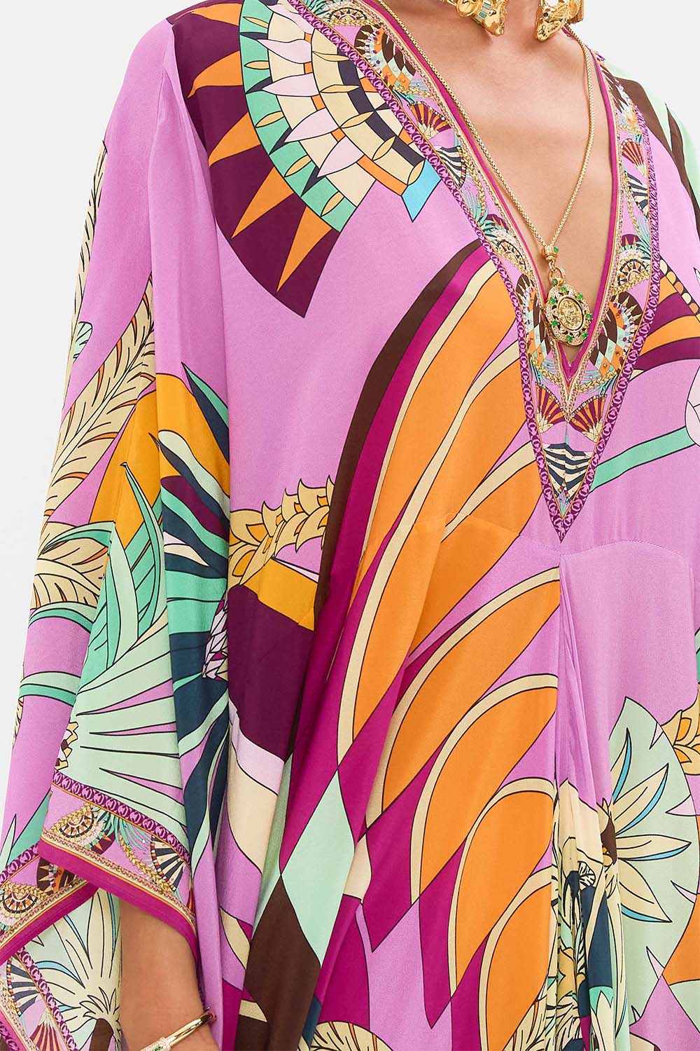 CAMILLA-Long Kaftan-GIZA GODDESS