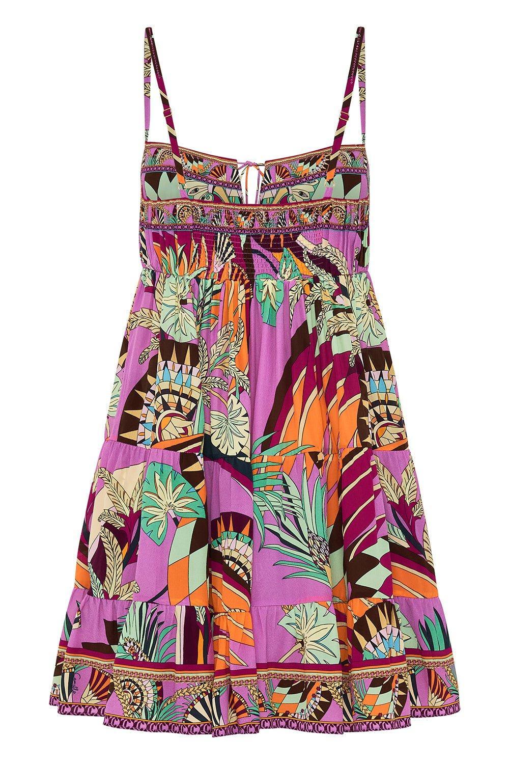 CAMILLA-Sleeveless Mini Dress-