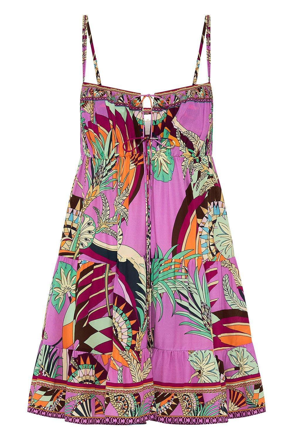 CAMILLA-Sleeveless Mini Dress-