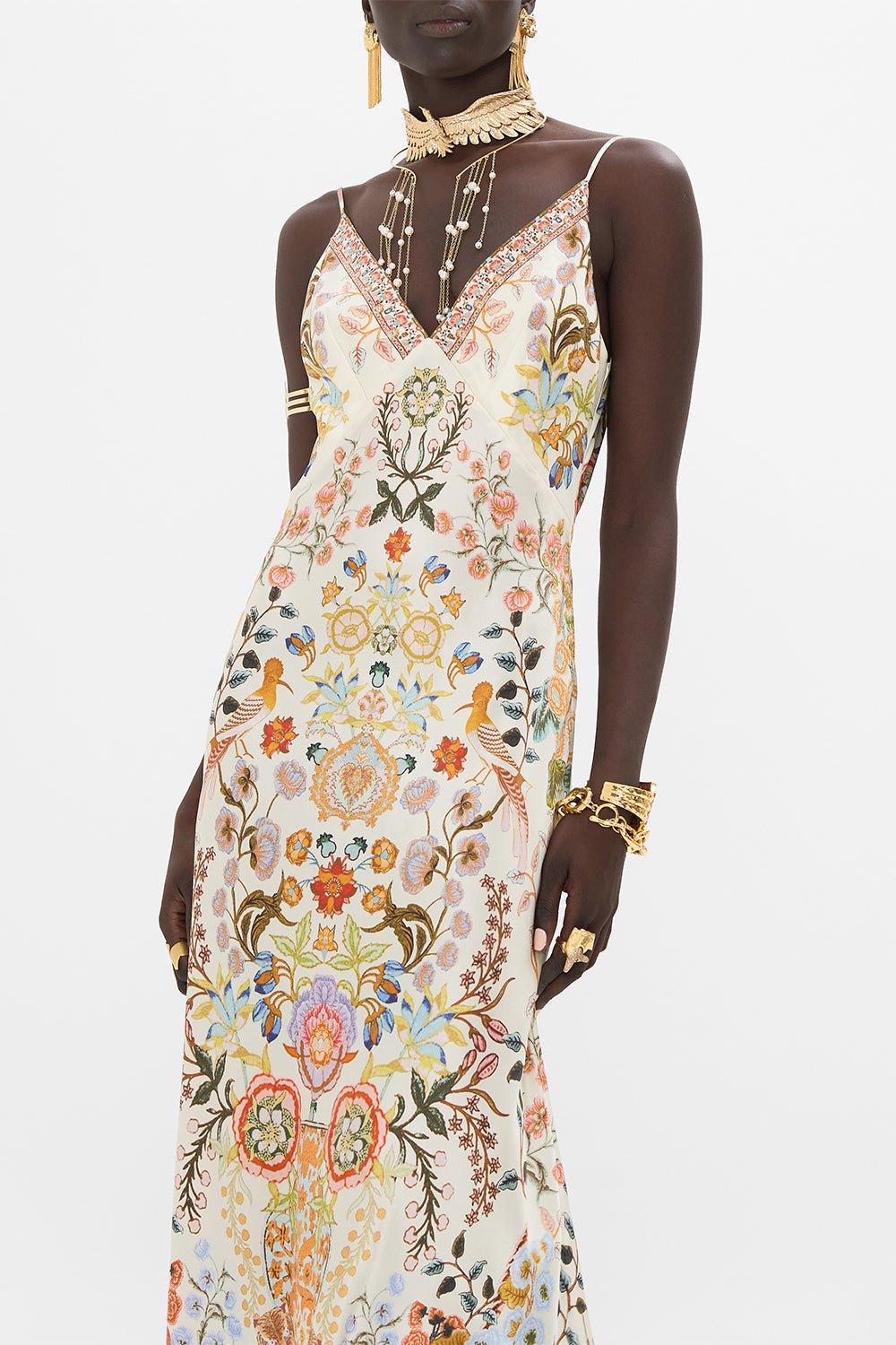 CAMILLA-Long Bias Slip Dress - In Honour Of Heirlooms-