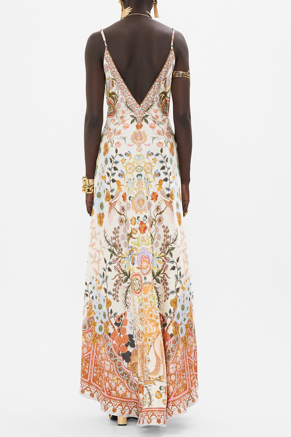 CAMILLA-Long Bias Slip Dress - In Honour Of Heirlooms-