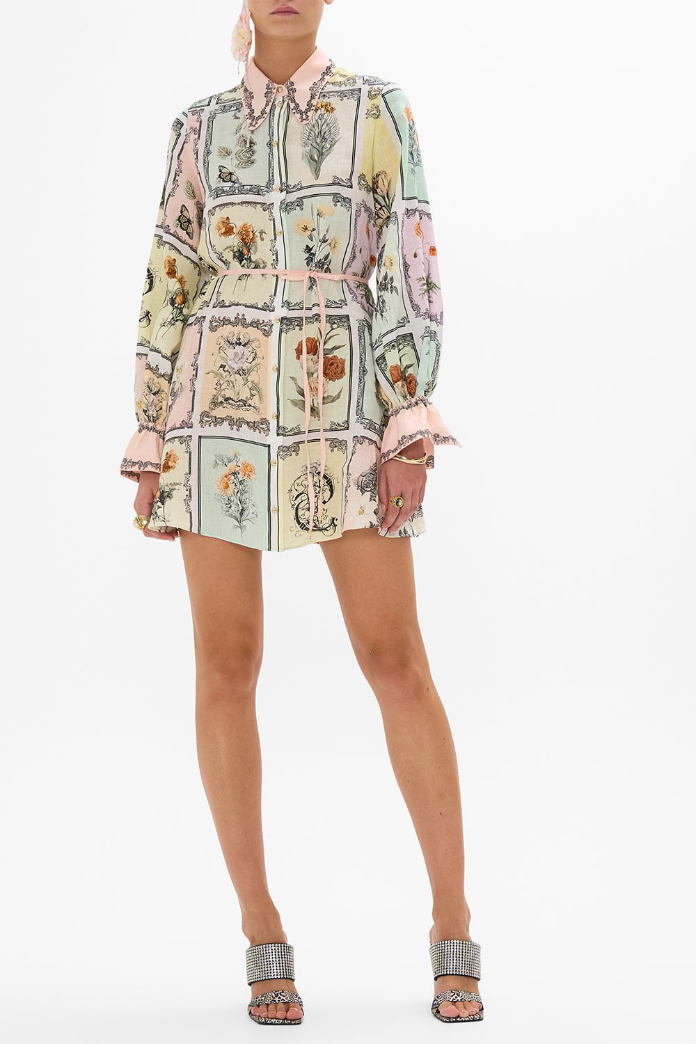 CAMILLA-Shift Shirt Dress-