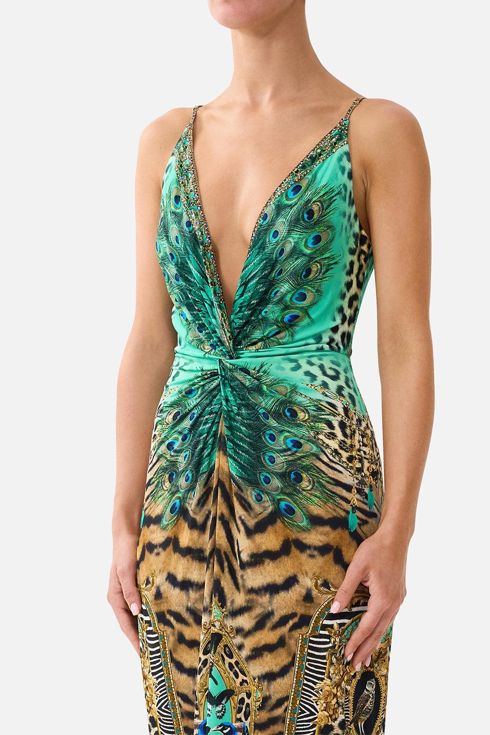Twist Front Strappy Dress-NOVELTY-XXS-CLOTHINGDRESSCASUAL-CAMILLA