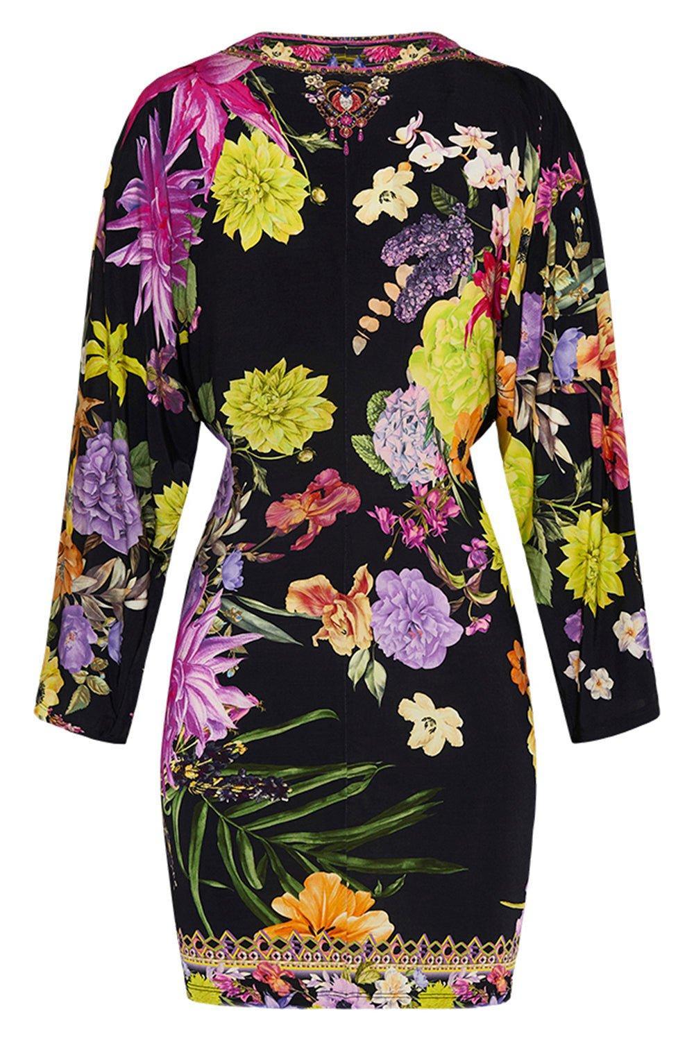 CAMILLA-Twist Front Mini Dress-
