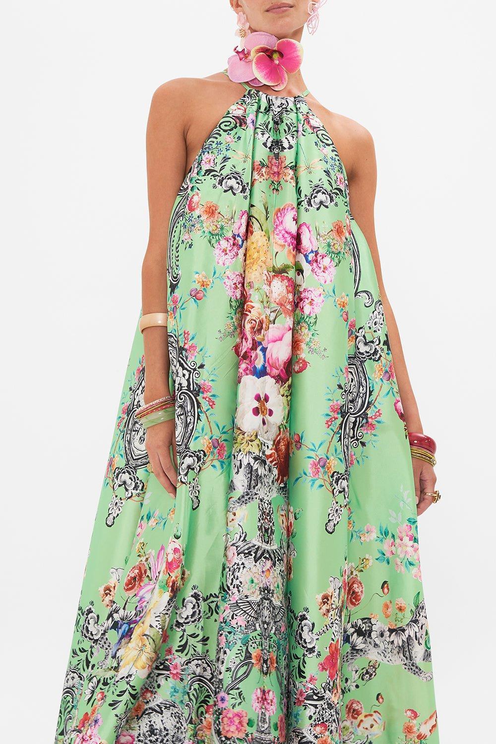 CAMILLA-Trapeze Maxi Dress-