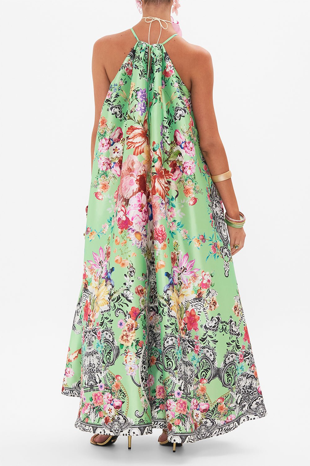 CAMILLA-Trapeze Maxi Dress-