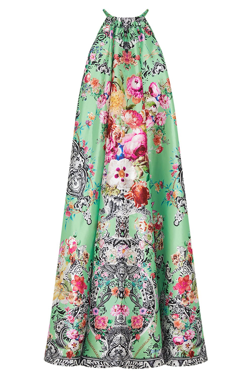 CAMILLA-Trapeze Maxi Dress-