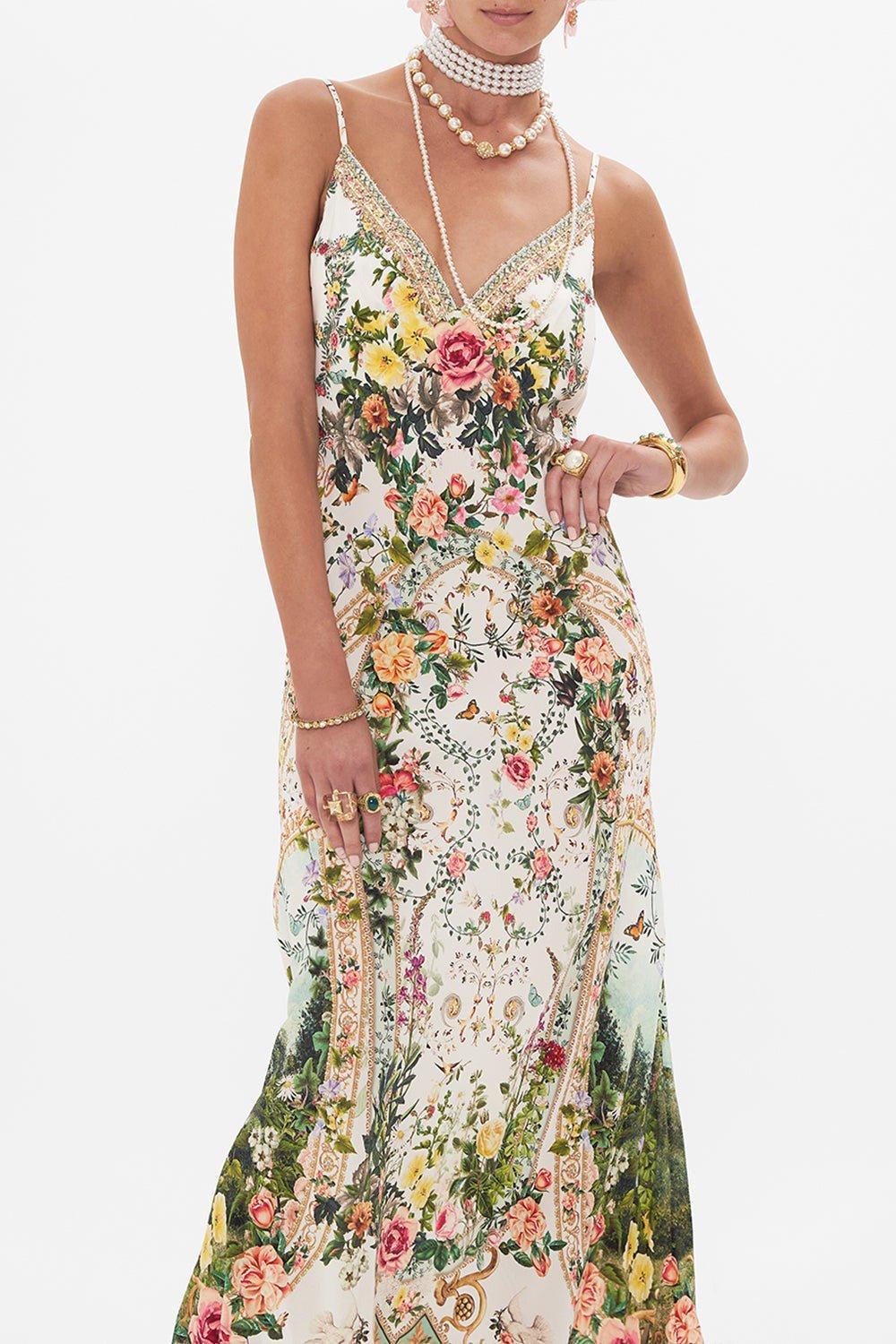 CAMILLA-Bias Slip Dress-