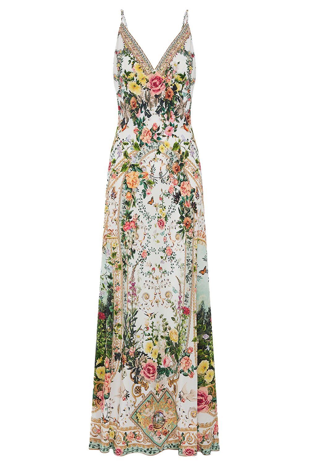 CAMILLA-Bias Slip Dress-