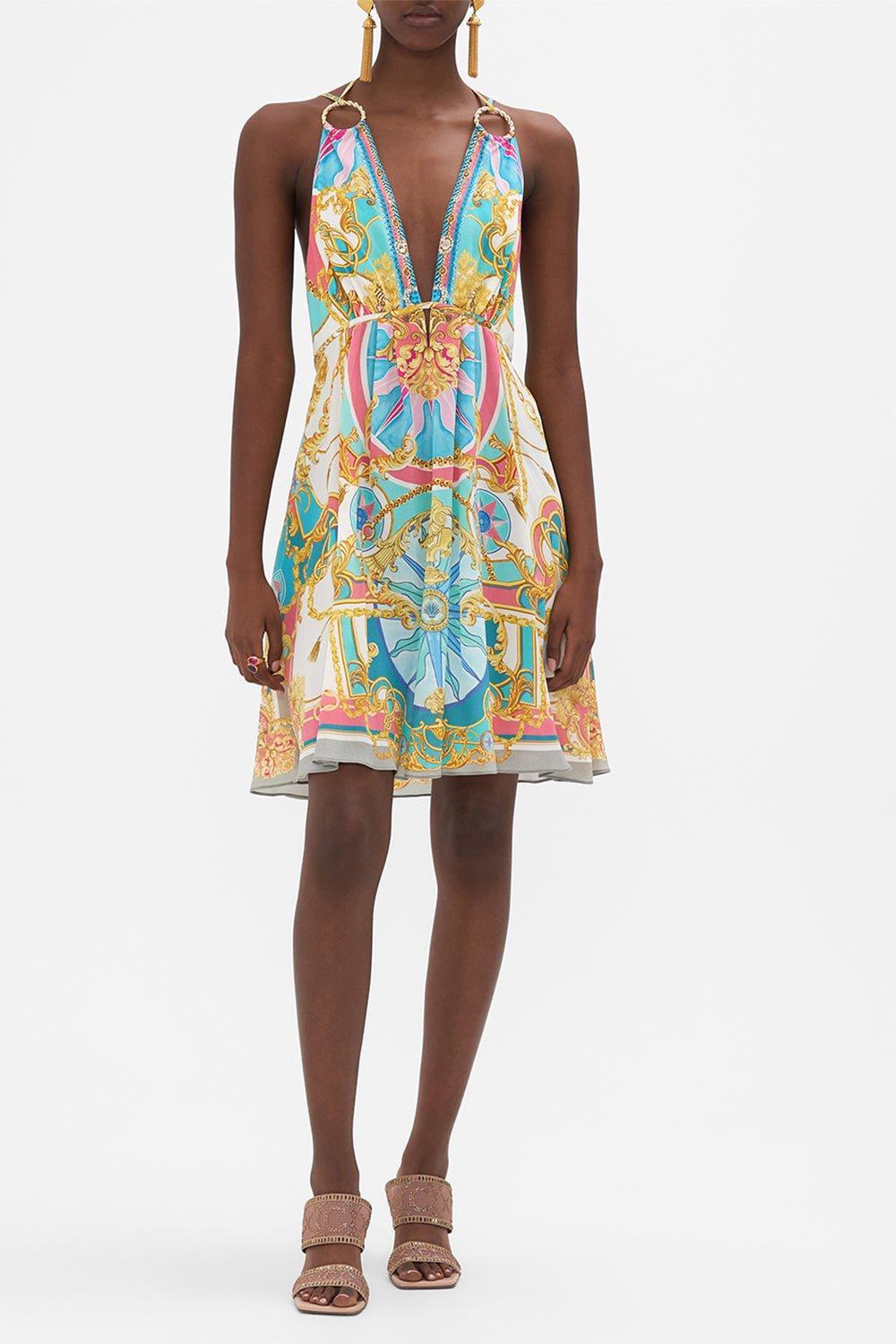 CAMILLA-Short Flare Dress-