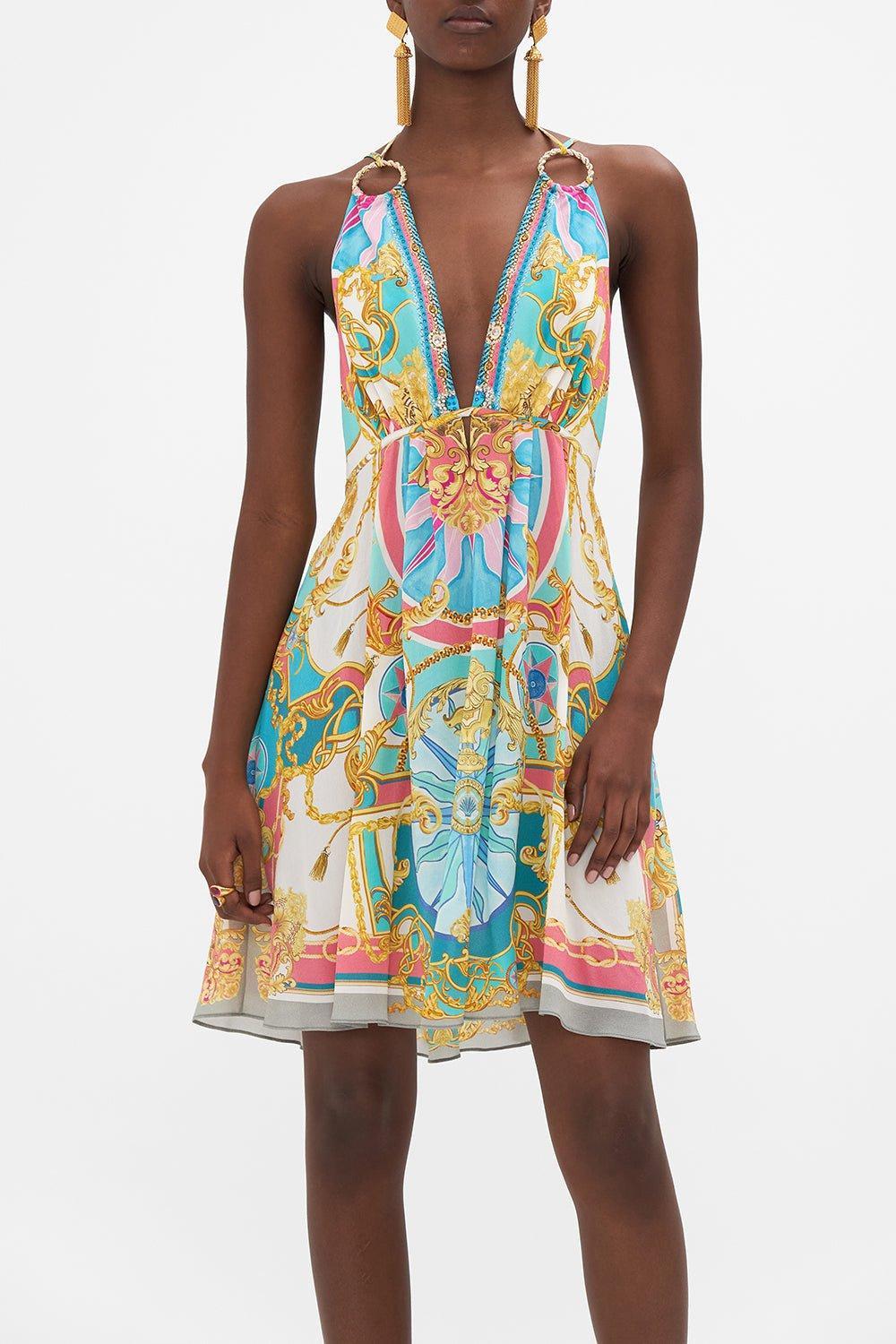 CAMILLA-Short Flare Dress-