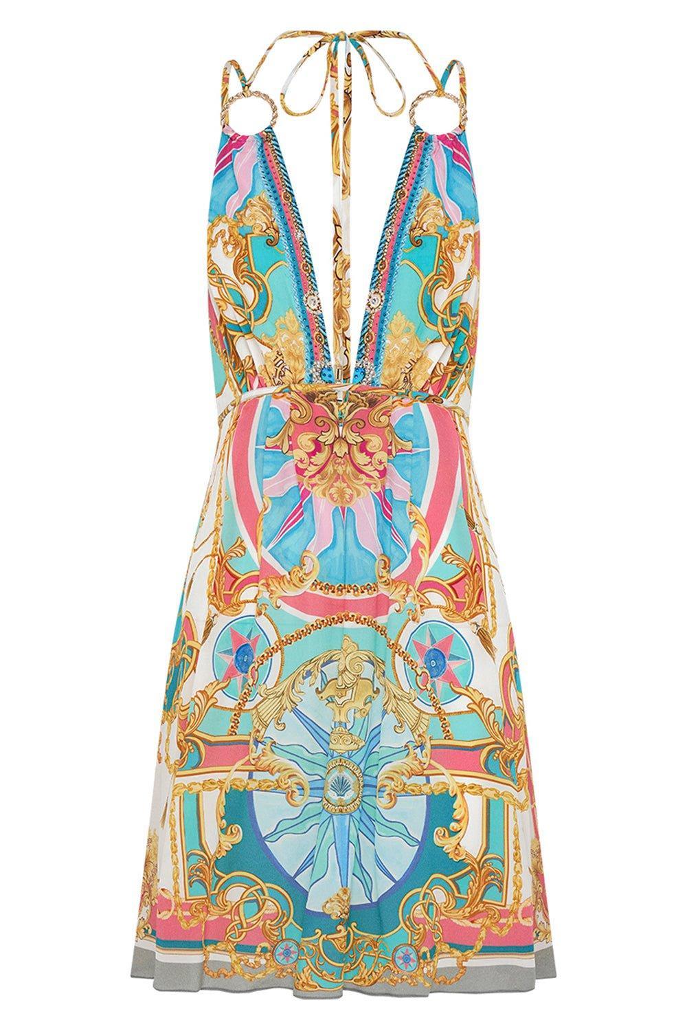 CAMILLA-Short Flare Dress-