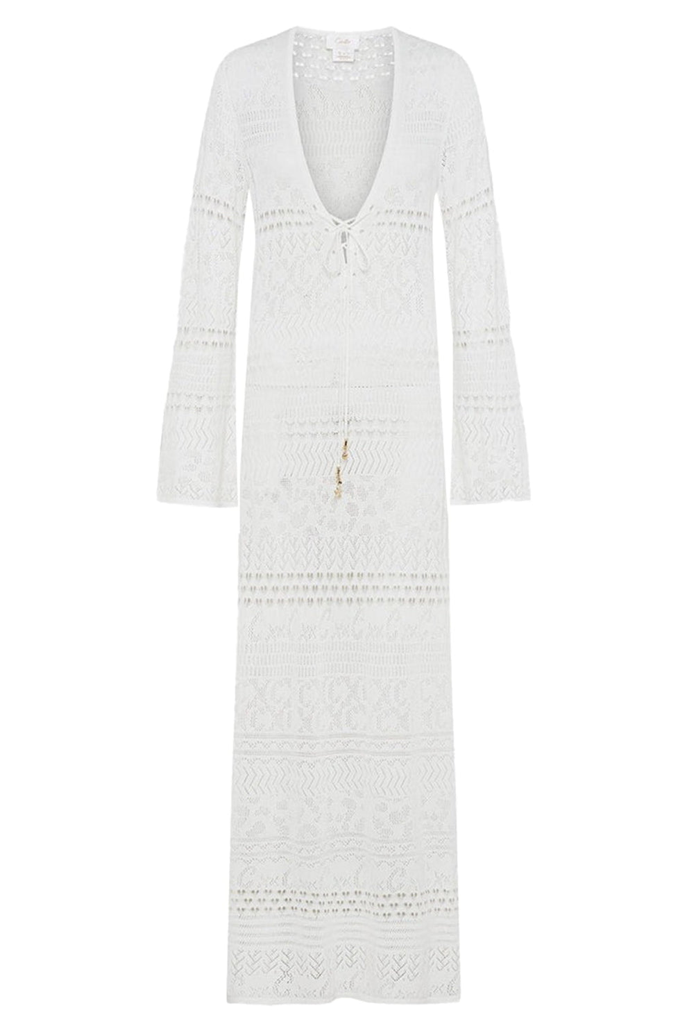 Lace Front Pointelle Dress | CAMILLA  Marissa Collections