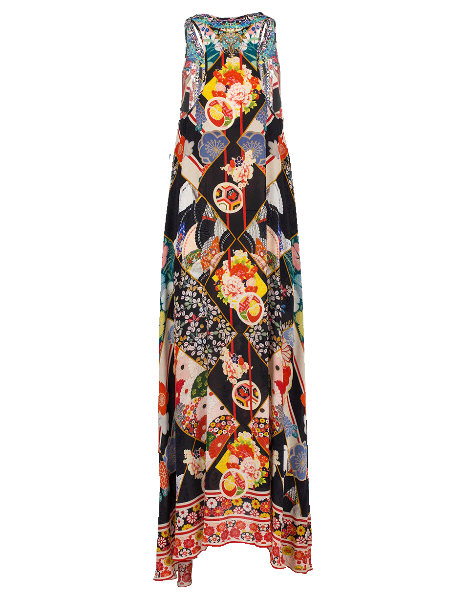 CAMILLA-Racer Back Printed Dress-