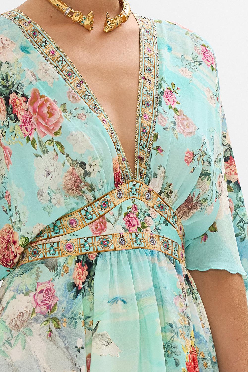 CAMILLA-Short Waisted Dress-