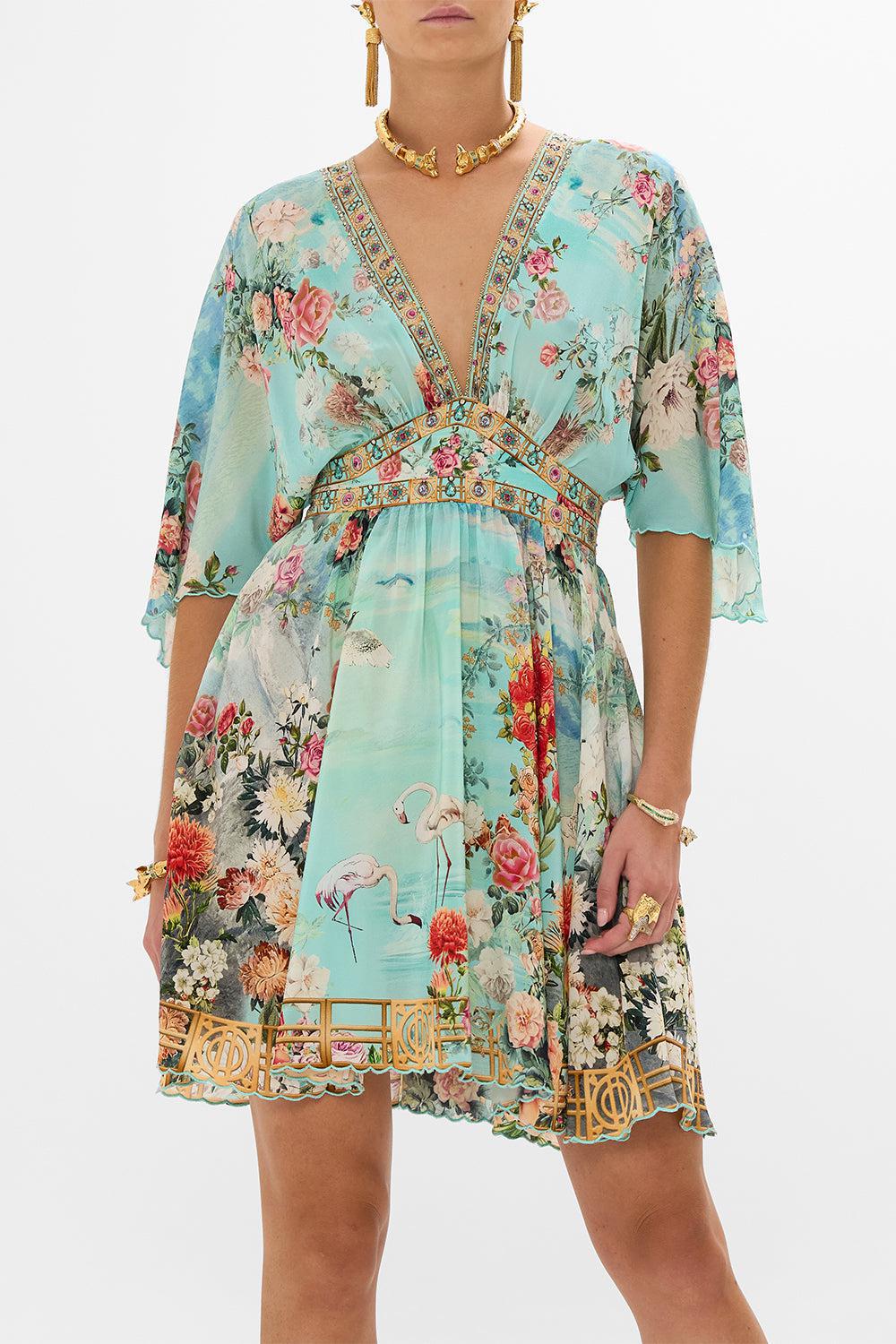 CAMILLA-Short Waisted Dress-