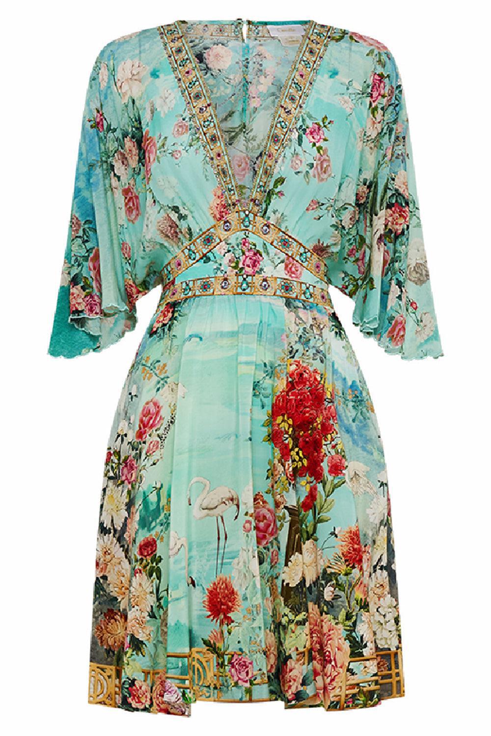 CAMILLA-Short Waisted Dress-