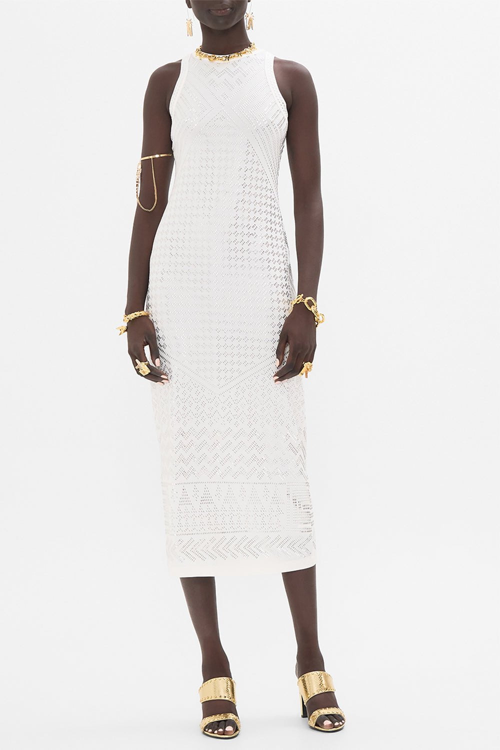 CAMILLA-Tank Midi Dress-